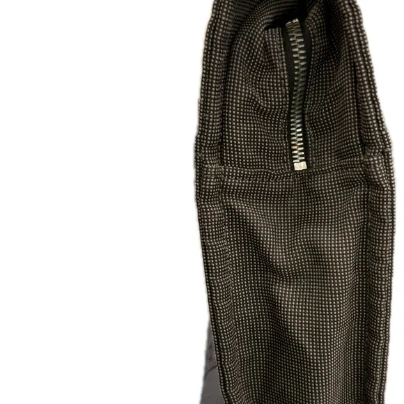 Hermes Vintage Tote Bag in Brown and Black